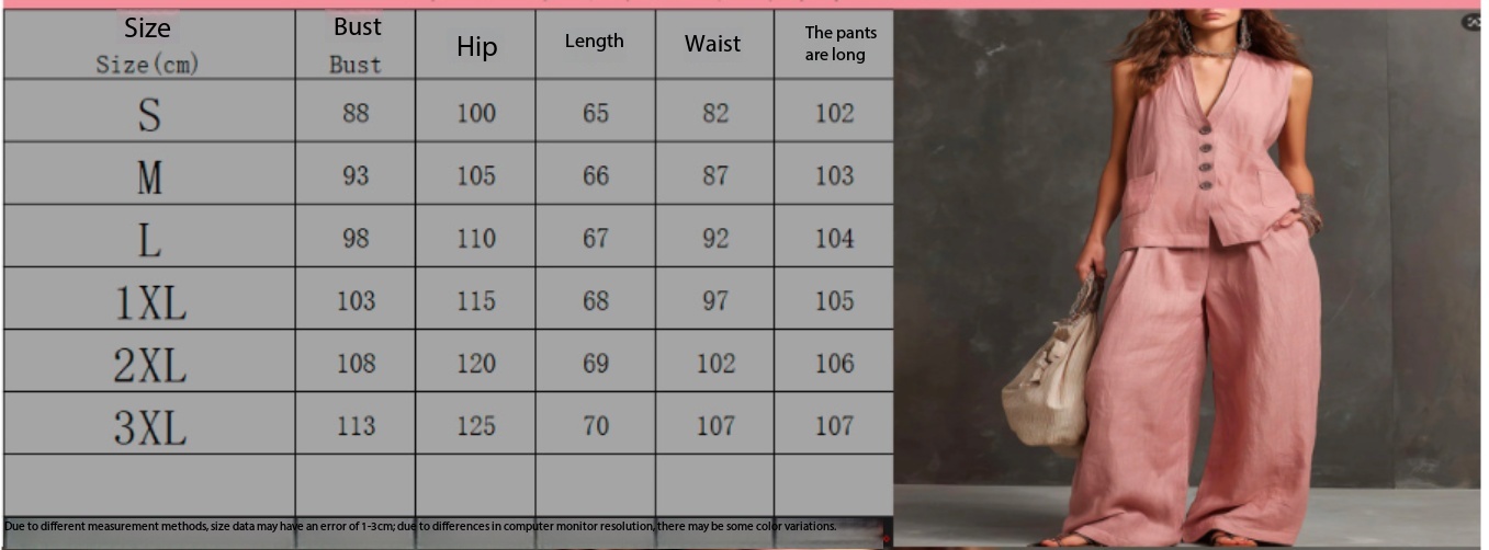 2026 summer women's clothing l – Linen Pant Wide Bewertung und Preis