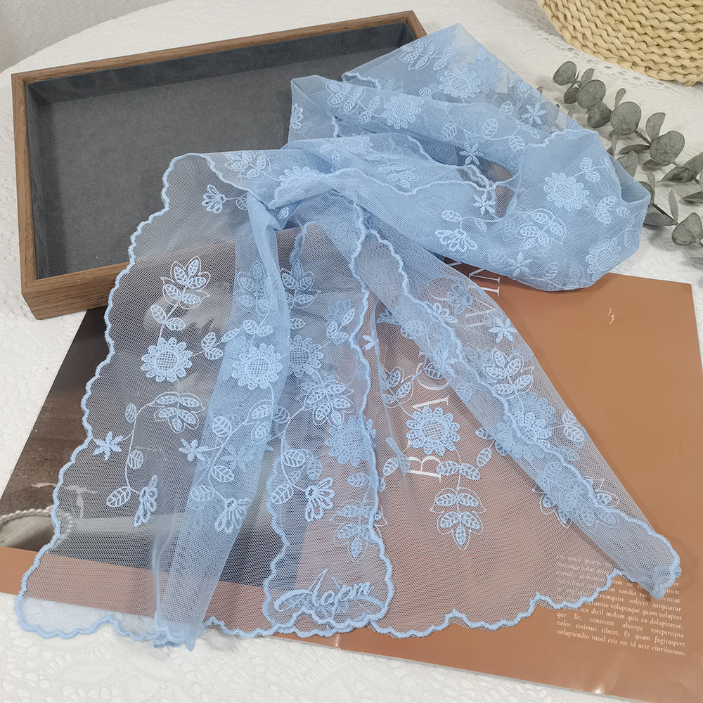 Lace Sunflower Silk Scarf Fair – Headband Summer Knit Bewertung und Preis