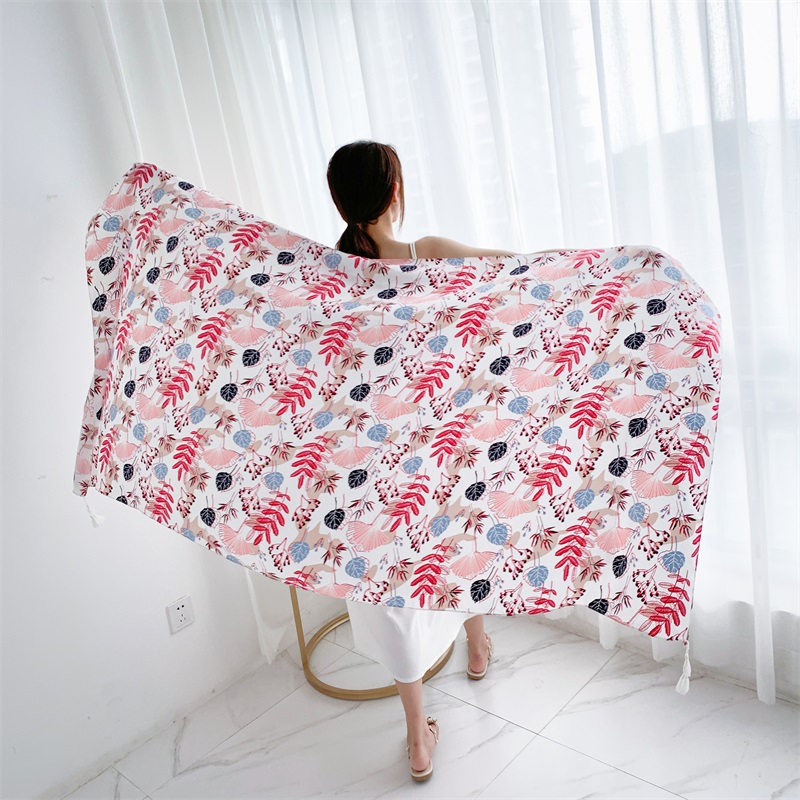90x185cm Cotton Linen Print Su – Linen Dress Wrap Bewertung und Preis