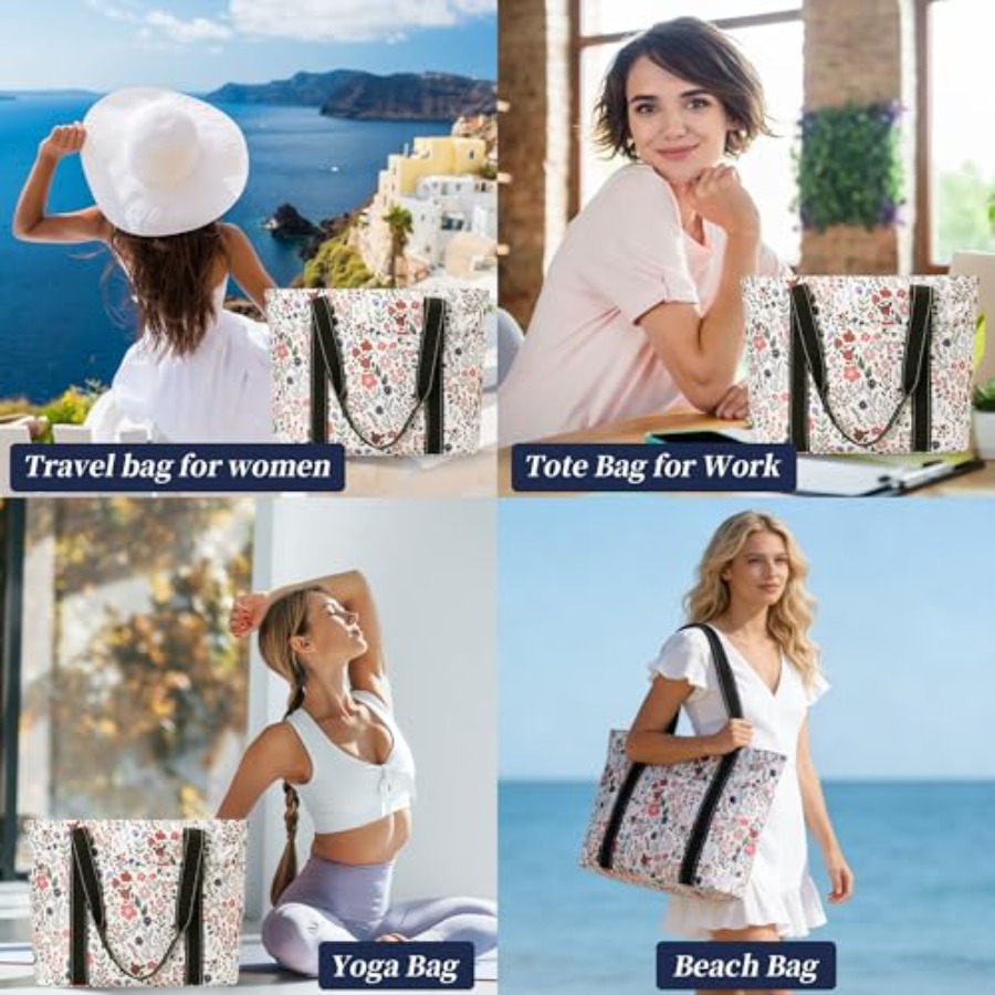 Tote Bag for Women with Laptop – Tote Bag Beach Bewertung und Preis