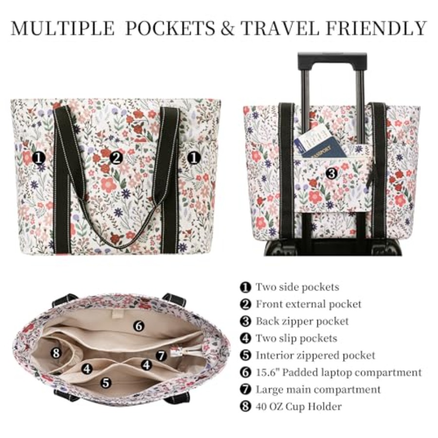 Tote Bag for Women with Laptop – Tote Bag Beach Bewertung und Preis