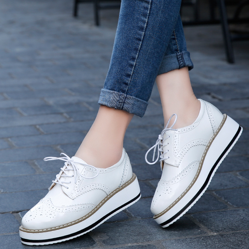 Women Loafers Shoes Leather Th – Wedge Espadrille Women Bewertung und Preis