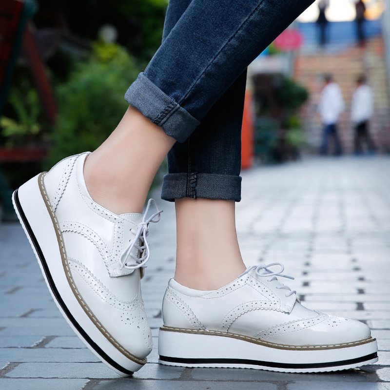 Women Loafers Shoes Leather Th – Wedge Espadrille Women Bewertung und Preis
