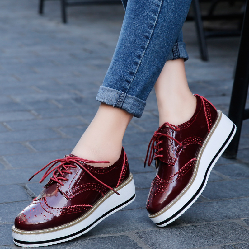 Women Loafers Shoes Leather Th – Wedge Espadrille Women Bewertung und Preis